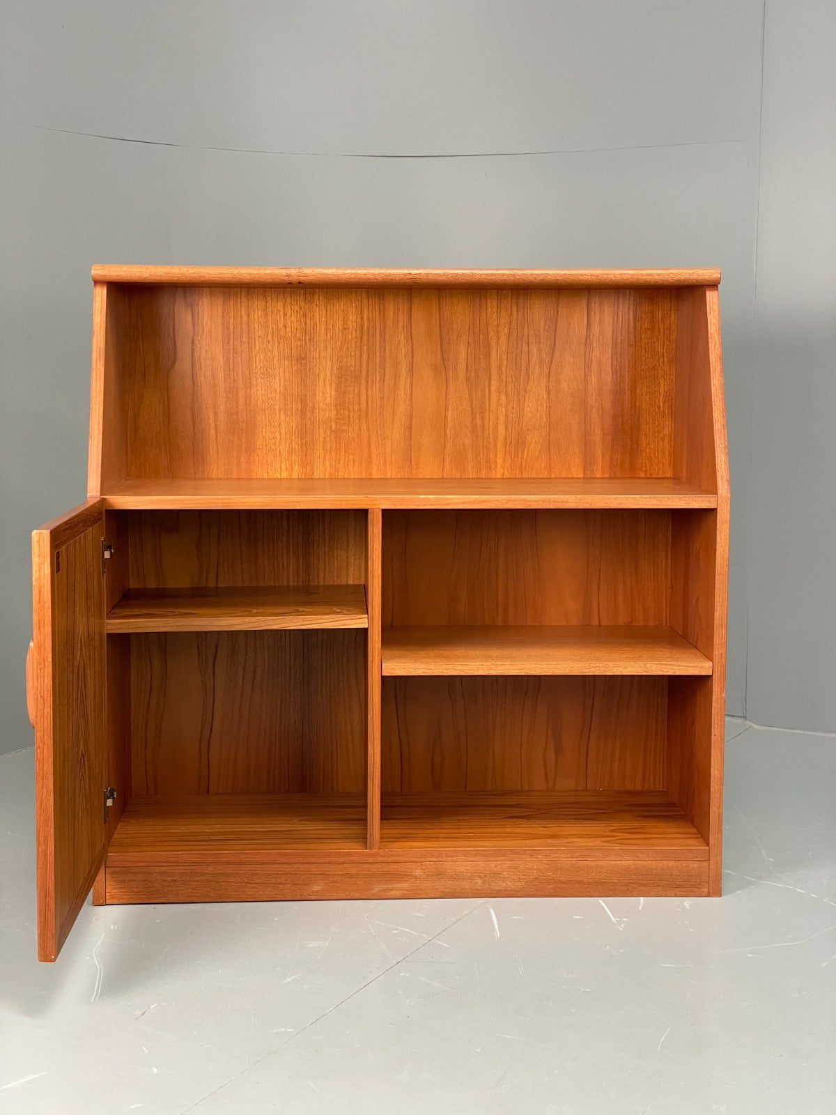 Vintage Teak Shelving Unit By G Plan Angled Cabinet Retro EB11853 MWOO2