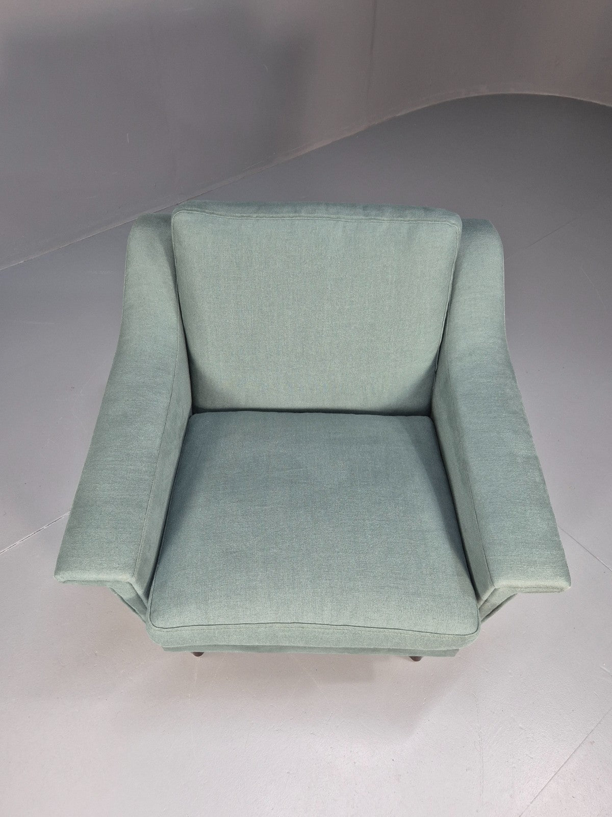 Vintage Danish Lounge Chair New Upholstery 1960s Retro EB6538 MNOR3