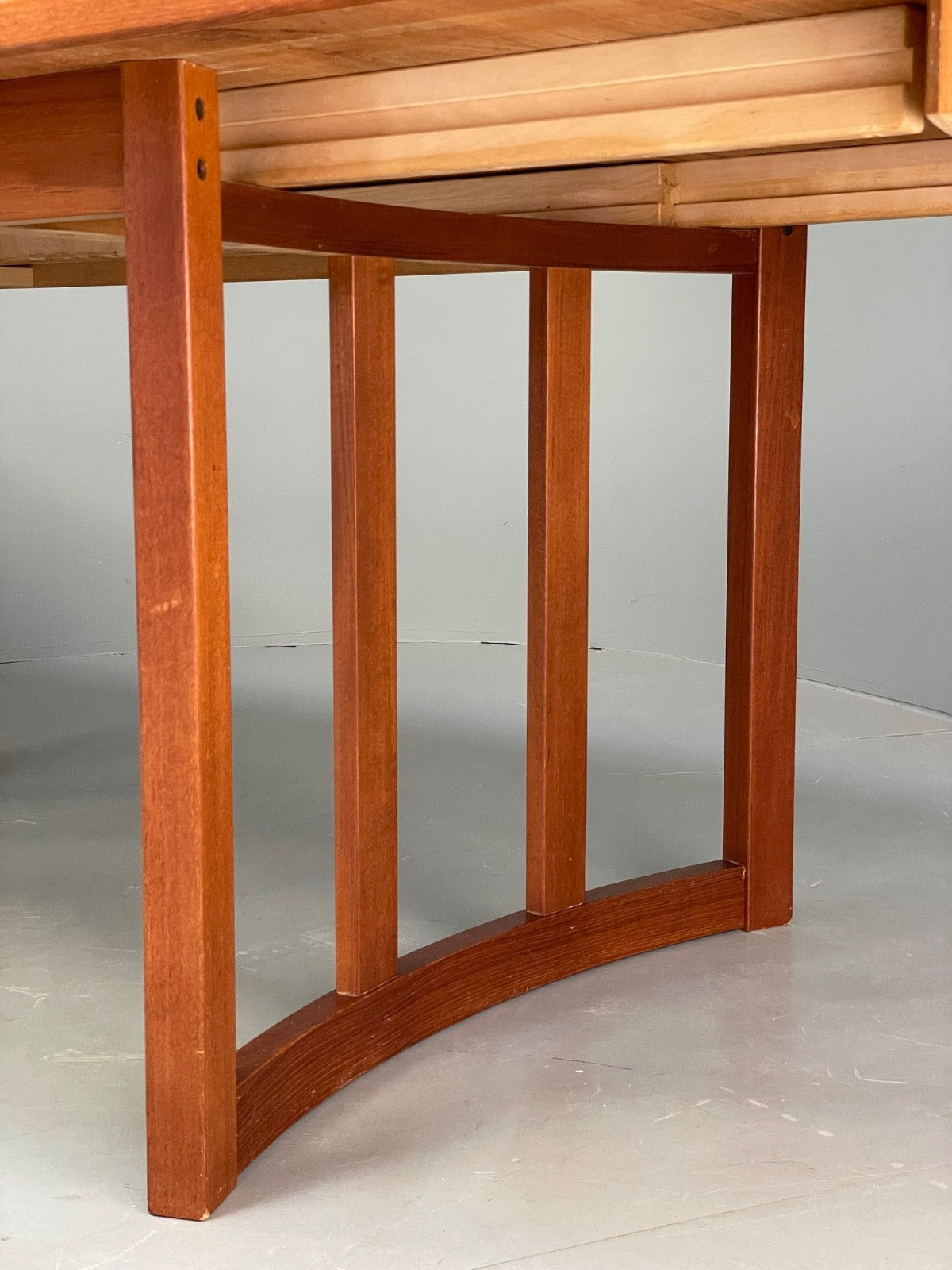 Vintage Teak Extending Dining Table By Troeds Sweden Retro EB10598 MWOO4