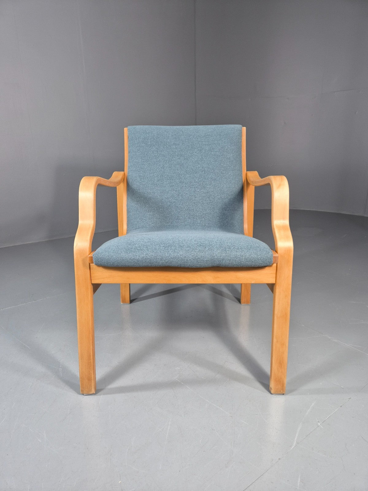 Vintage Bentwood Armchair Danish 1970 Retro Farstrup New Upholstery EB11212 MBEN1