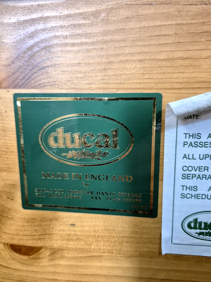 Vintage Lounge Chair Patchwork Ducal 1990s Retro EB7363 VCLO6