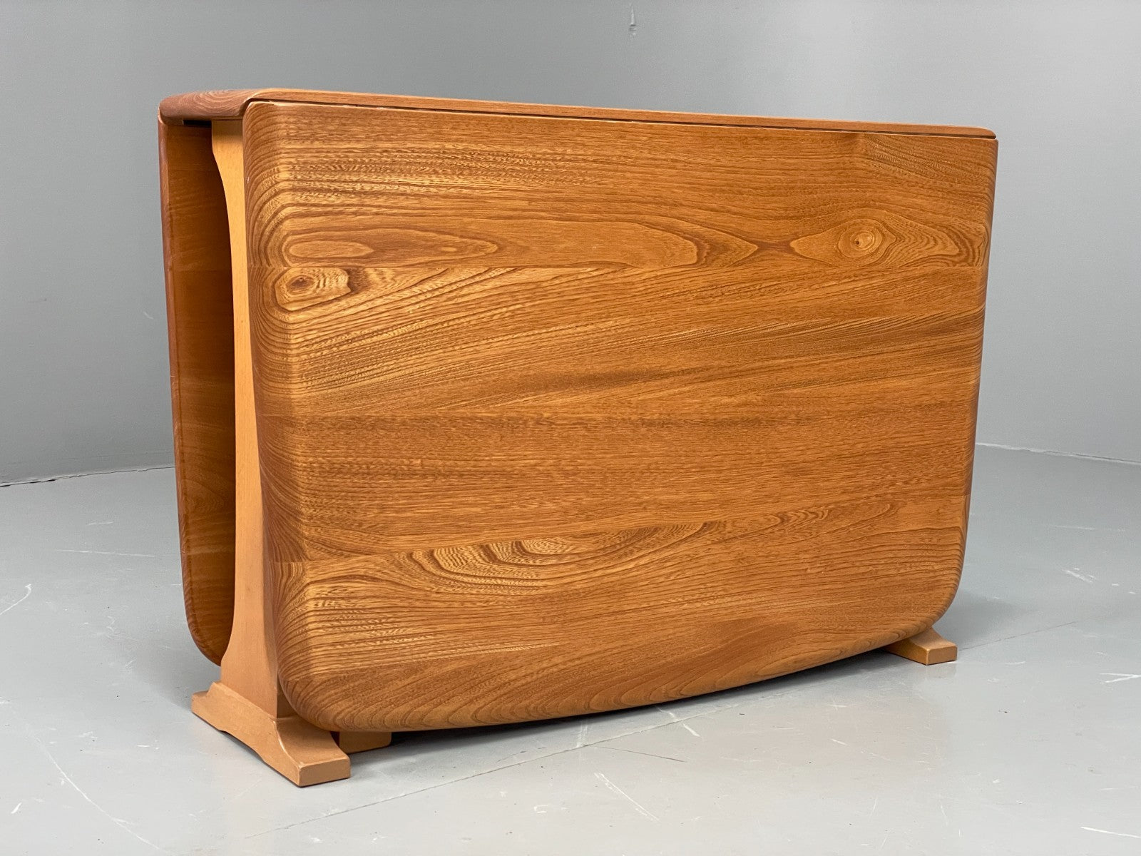 Vintage Ercol Coffee Table Blonde Elm Model 820 Drop Leaf 1970s EB11794 MWOO16