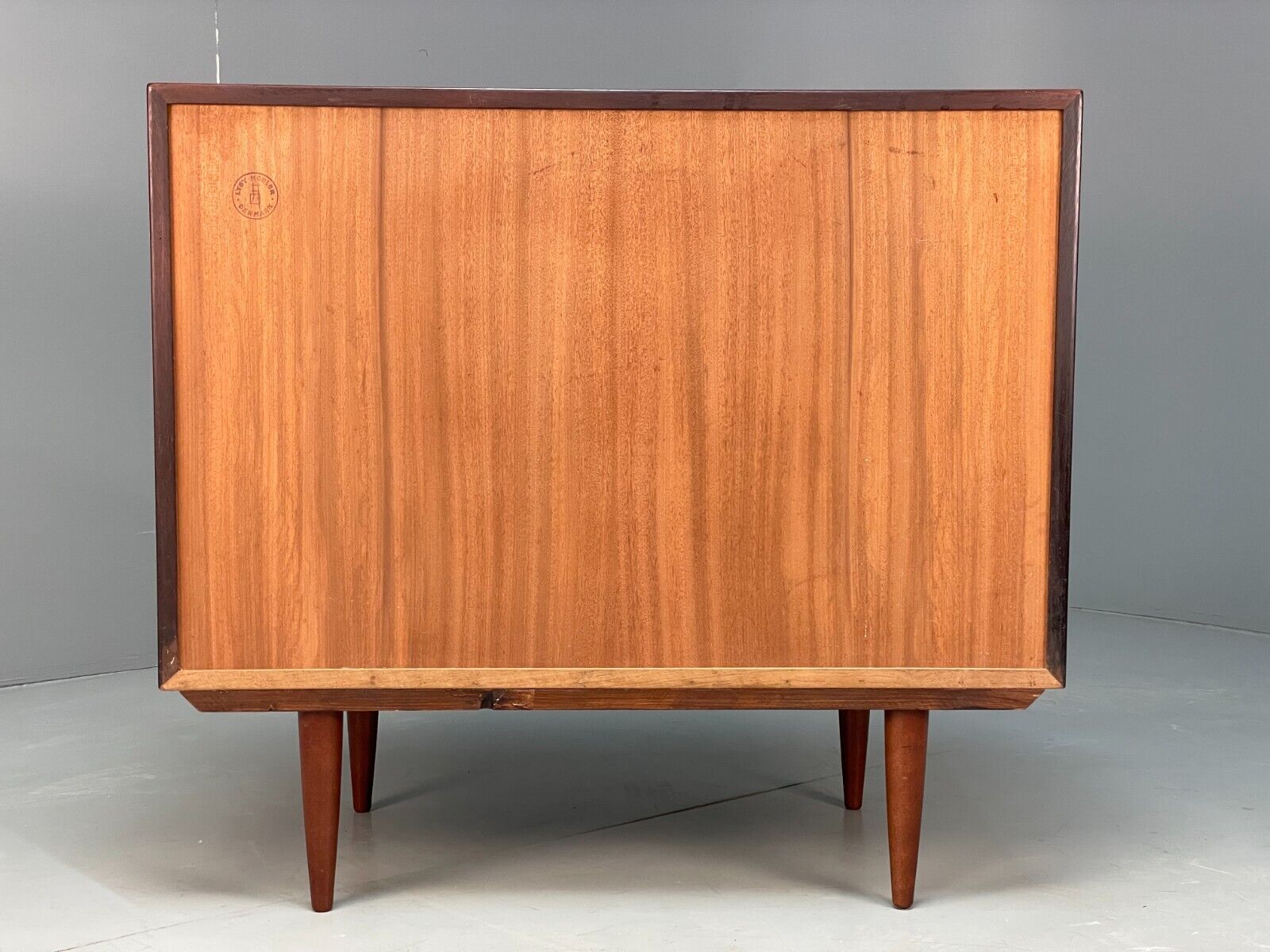 Vintage Danish Double Door Cabinet By LYBY Møbler Mid Century EB8844 MWOO - UKDK FURNITURE