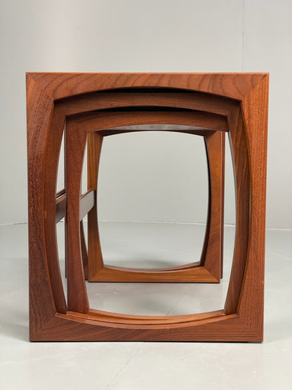 G Plan Nesting Tables Teak Quadrille Range Vintage Retro 1970s EB11678 MWOO7