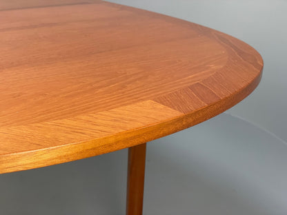 Vintage Nathan Teak Dining Table Extending Retro 1970s EB9827 MWOO - UKDK FURNITURE
