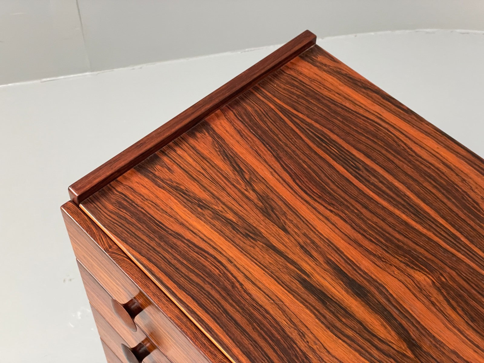 Vintage Chest Of Drawers - Danish 1970s Retro Curved Handles EB10833 MWOO4