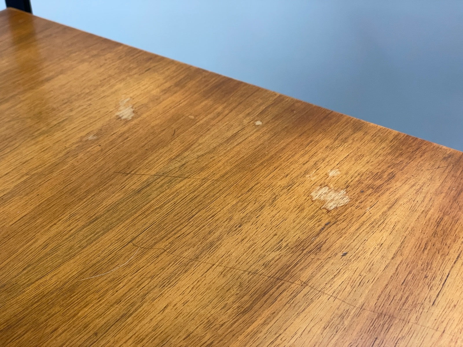 Vintage Modular Shelving Unit Walnut Cabinet Ladderax Style Black EB11043 MWOO13