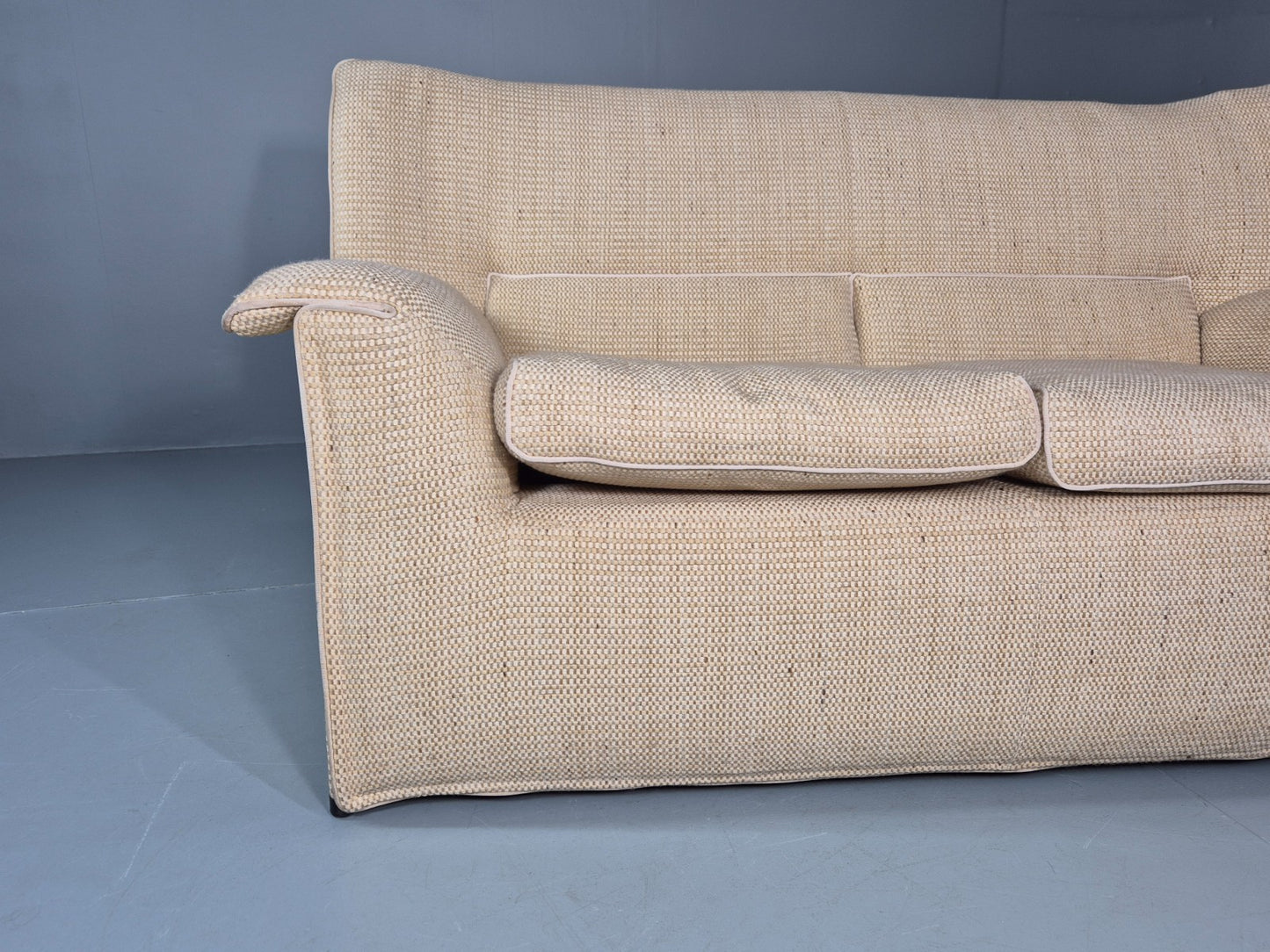 Afra and Tobia Scarpa for B and B Italia Two Seater  Lauriana 80s EB11007 M2SS2