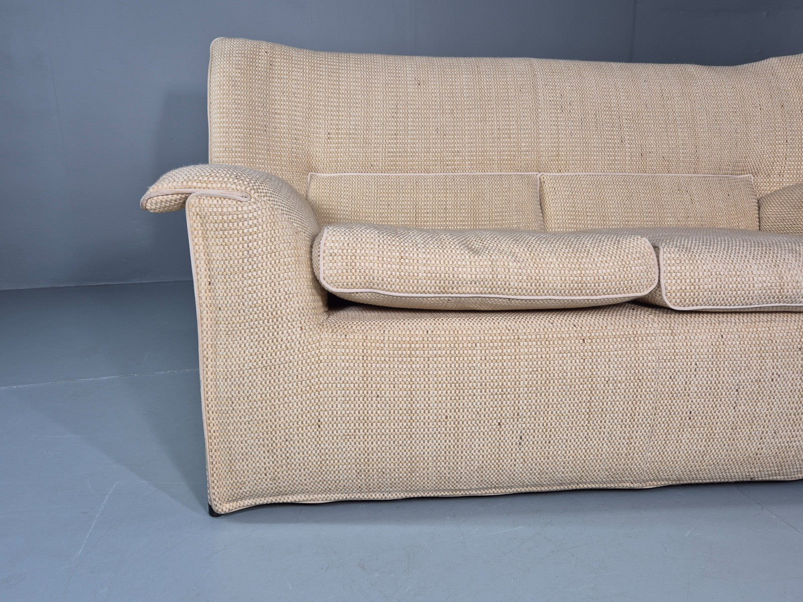 Afra and Tobia Scarpa for B and B Italia Two Seater  Lauriana 80s EB11007 M2SS2