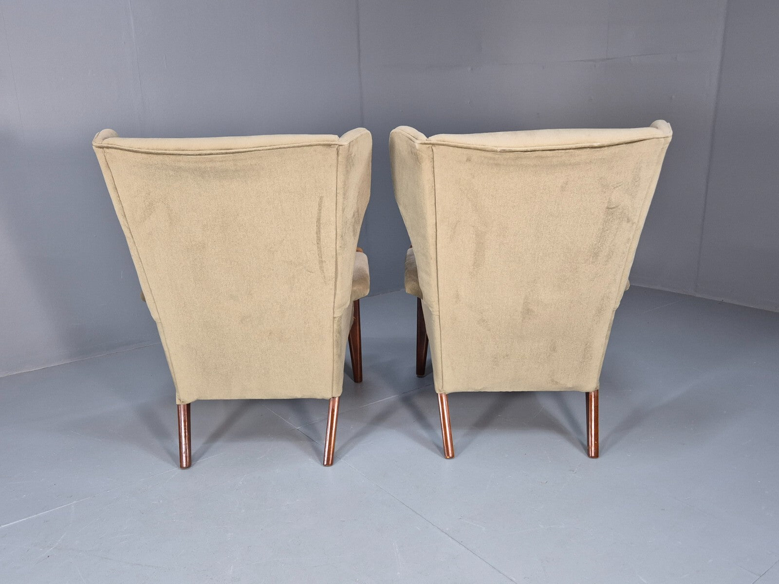 2 Parker Knoll Vintage Lounge Chairs PK900/6 Green 1970s Retro EB9786 MNOR - UKDK FURNITURE