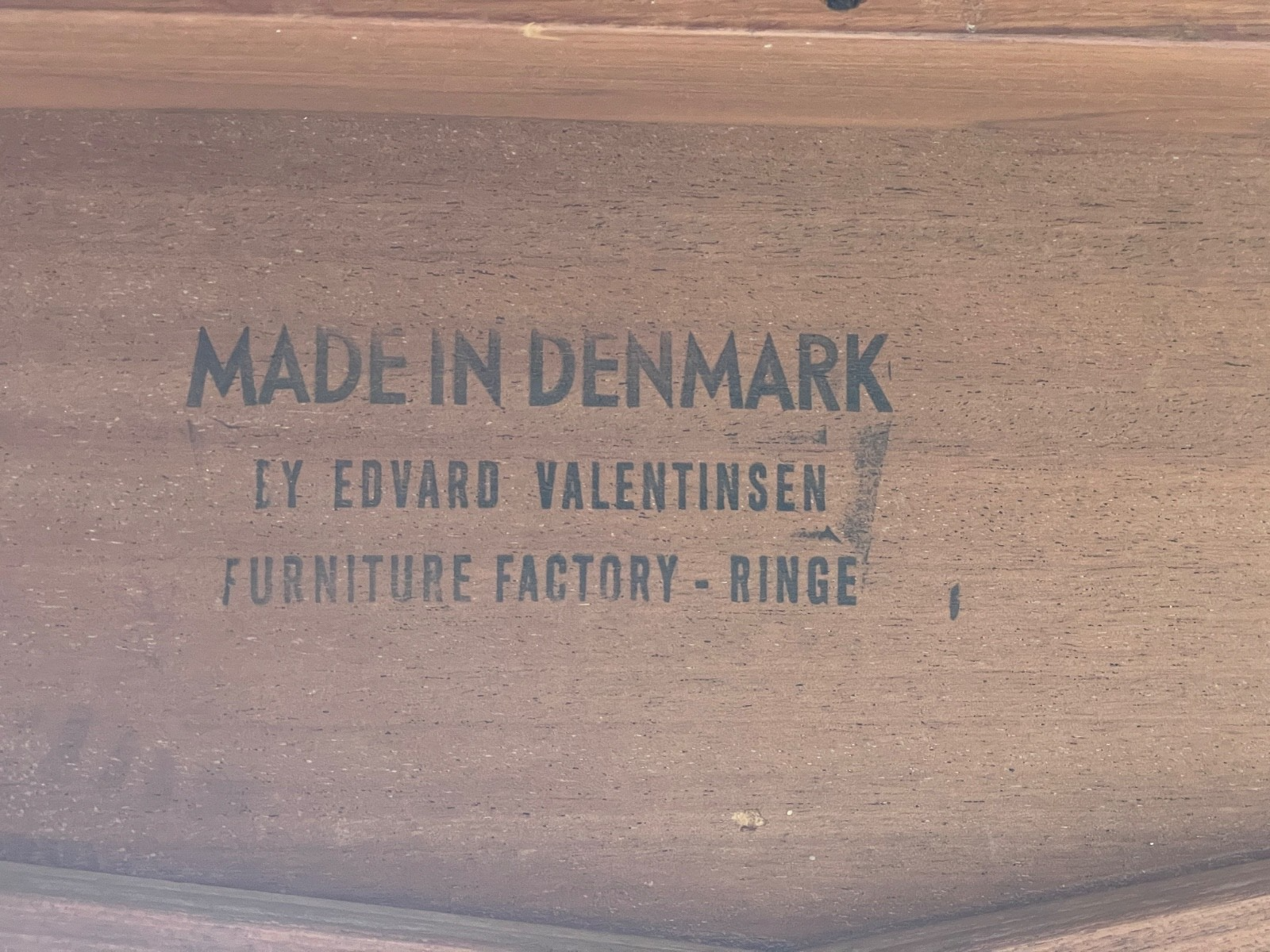 Teak Extending Dining Table Oval Vintage Danish Edvard Valentinsen EB9753 MWOO - UKDK FURNITURE