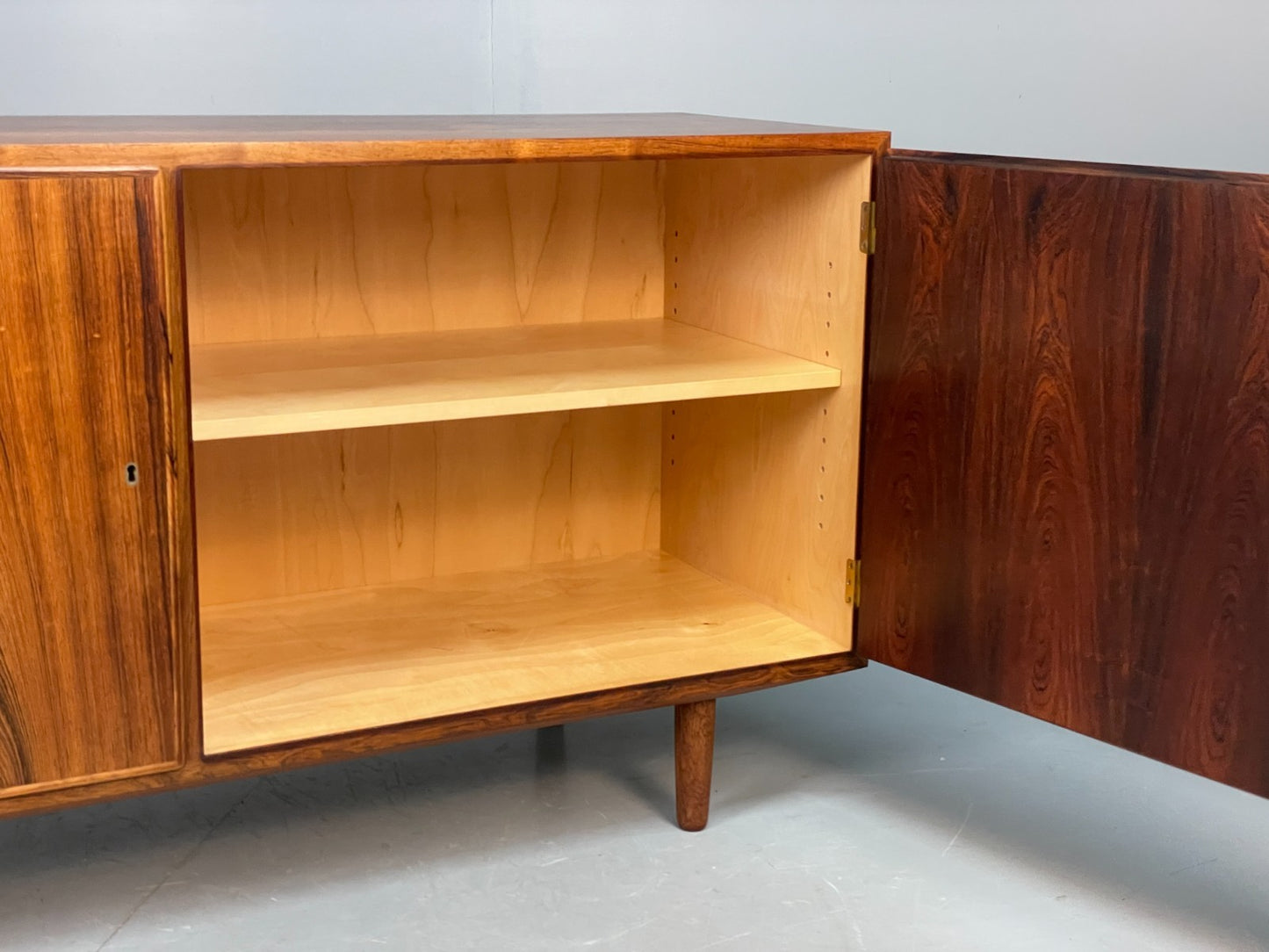 Vintage Hundevad Sideboard Mid Century Danish Shelving Drawers EB10843 MWOO13