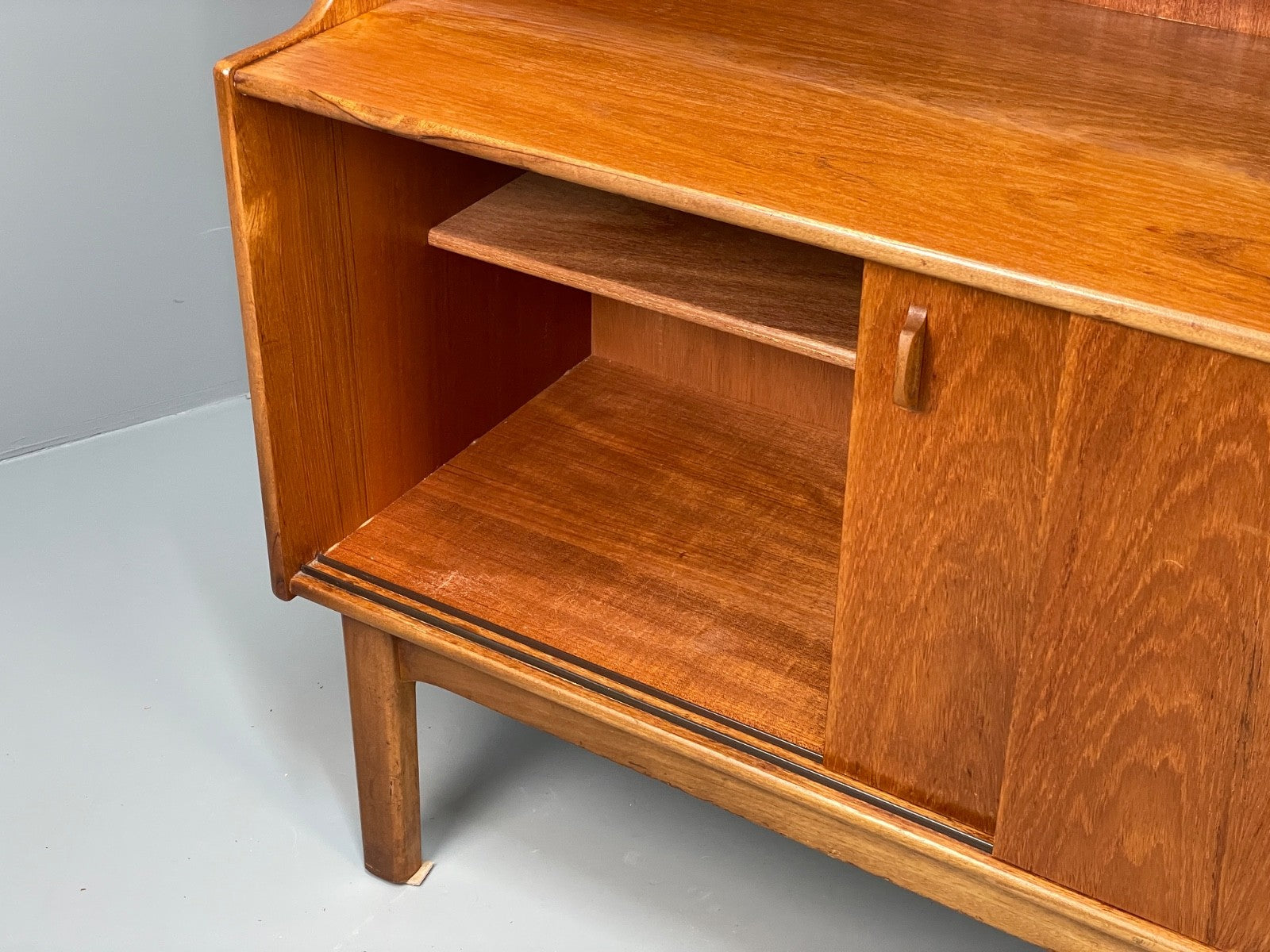 Vintage Nathan Teak Sideboard Highboard 1960s Mid Century Shelving  EB11046 MWOO15