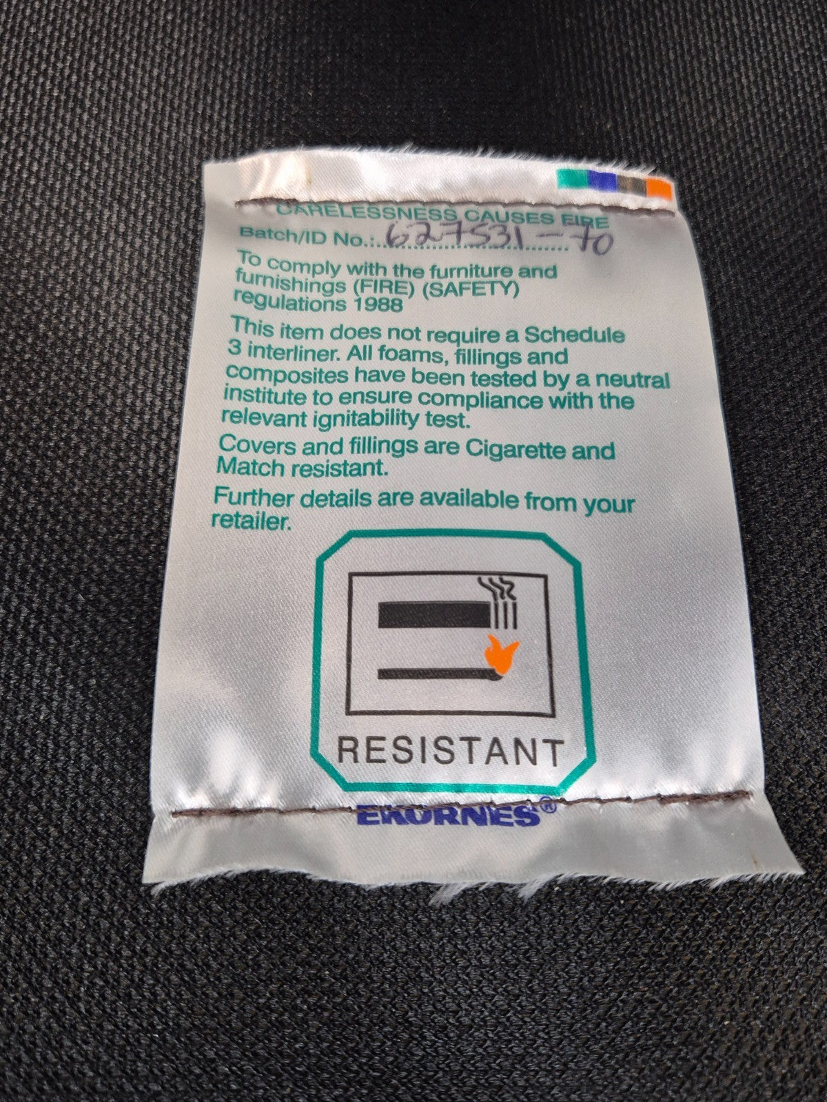 Ekornes Stressless Chair and Footstool Beige Leather Vintage 1990s  EB10633 MSWI13