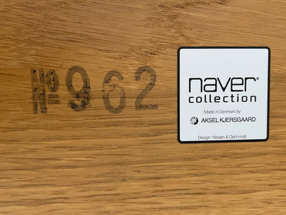 Danish Oval Coffee Table Oak Steel Designed By Ebbe Gehl Naver EB9509 MWOO - UKDK FURNITURE