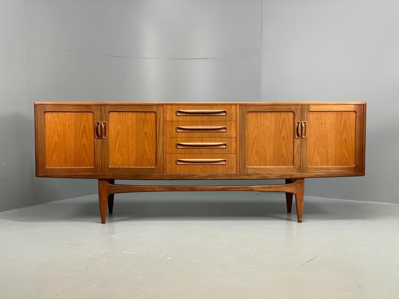 Vintage G Plan Sideboard Teak Fresco Range 1960s Shelving Drawers EB11548 MWOO0