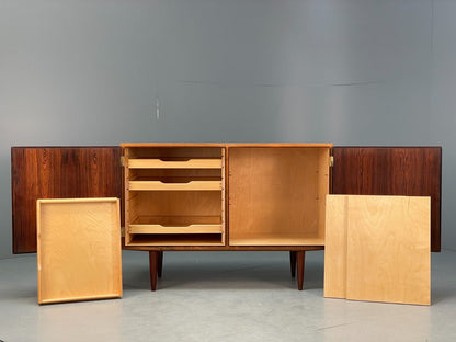 Vintage Midcentury Danish Sideboard By Poul Hundevad Drawers EB8729 MWOO - UKDK FURNITURE