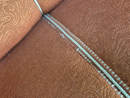 Vintage Danish Art Deco Banana Sofa Peach and Cream 1930s Retro EB9745 V3SS - UKDK FURNITURE