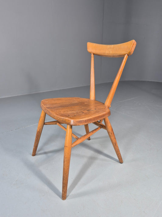 Ercol Stacking Chair Junior Elm and Beech 1960s Retro EB11422 MDIN0