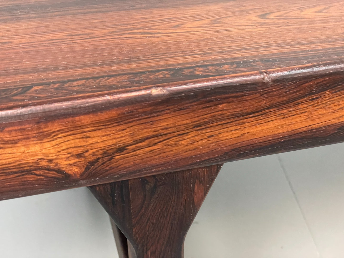 Vintage Danish Coffee Table - 1960s Mid Century By Dyrlund No Shelf EB10943 MWOO16