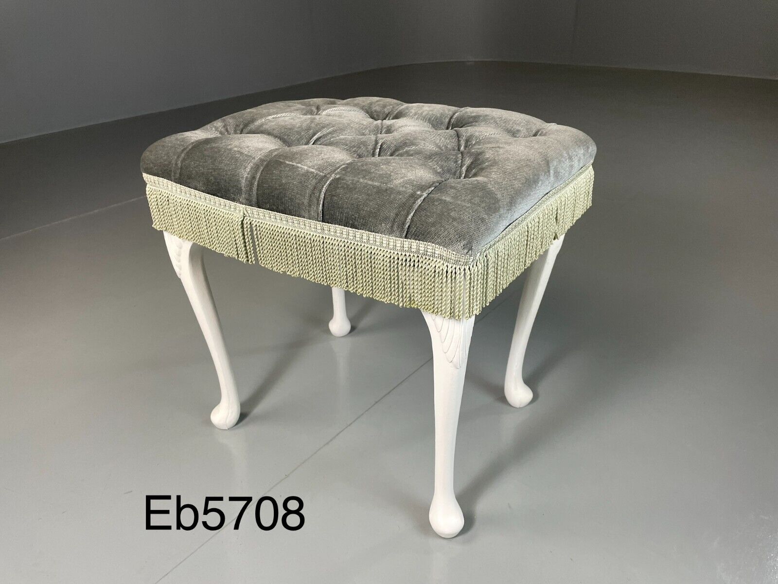 Vintage Bedroom Stool, Kitsch, 1980s, Retro, EB5708 VWOO - UKDK FURNITURE