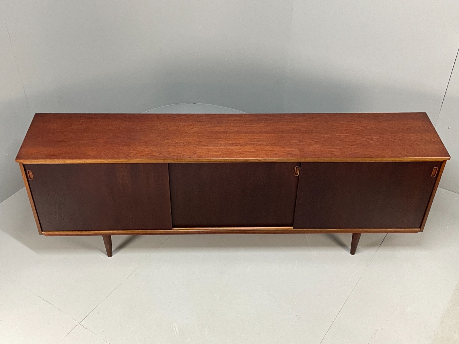 Vintage Danish Oak Sideboard 1970s Retro Shelving Drawers EB10870 MWOO2