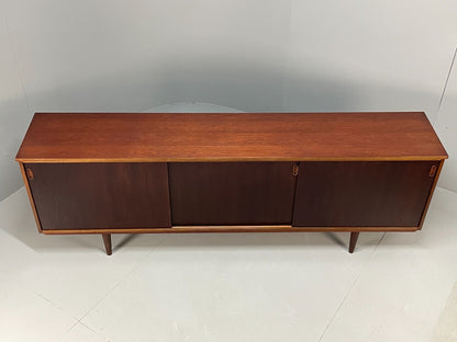 Vintage Danish Oak Sideboard 1970s Retro Shelving Drawers EB10870 MWOO2