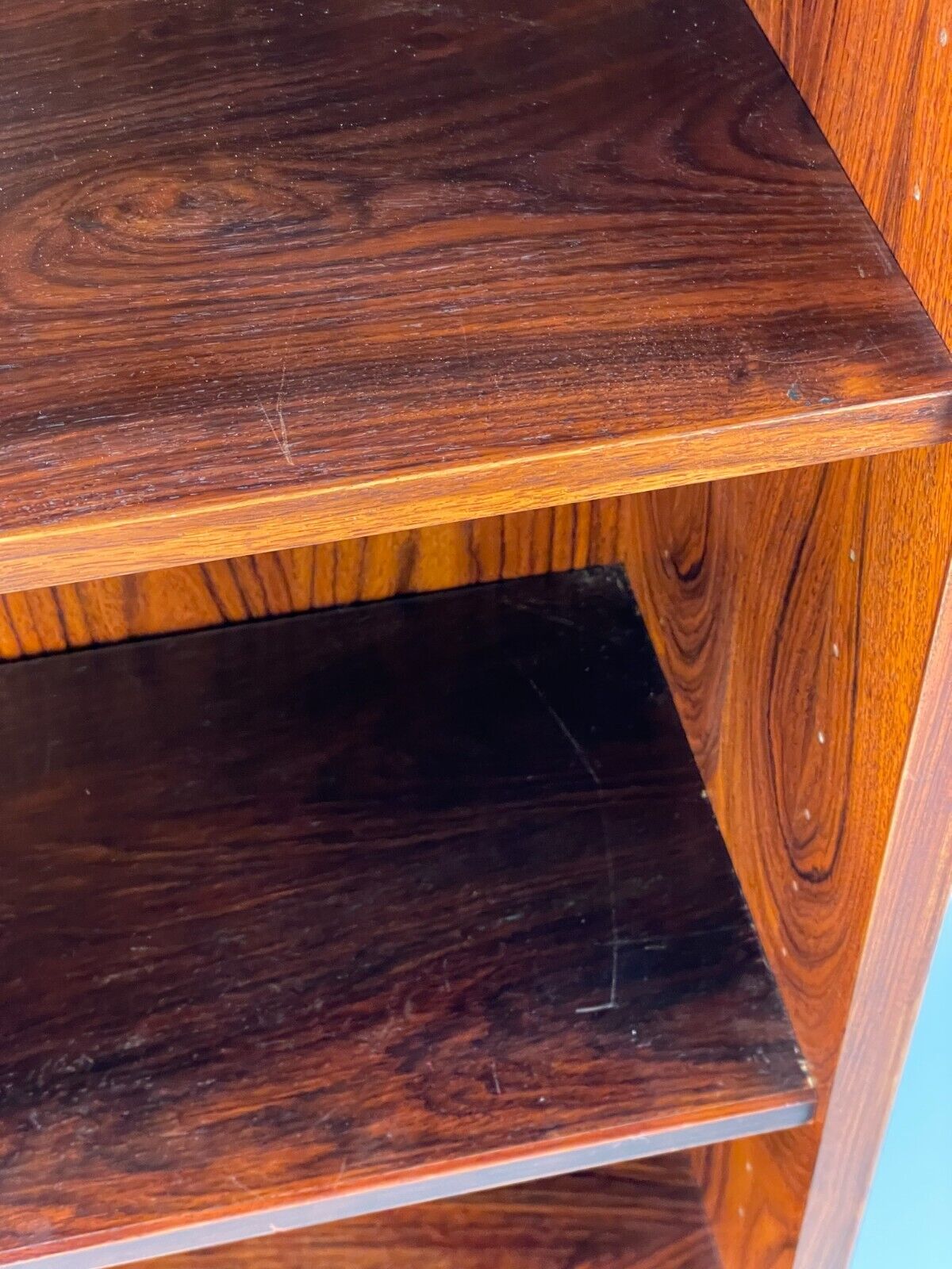 Vintage Danish Mid Century Bookcase By Brouer Adjustable Shelves EB8104 MWOO - UKDK FURNITURE
