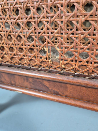 Antique Danish Lounge Chair Bergere Sides Ball and Claw Legs 1920s EB8972 VCLO - UKDK FURNITURE