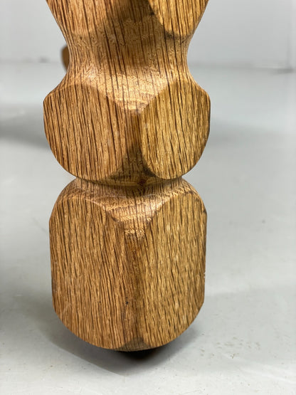 Vintage Oak Side Table Danish 1970s EJSØ Møbler Kjaernulf Style EB10915 MWOO9