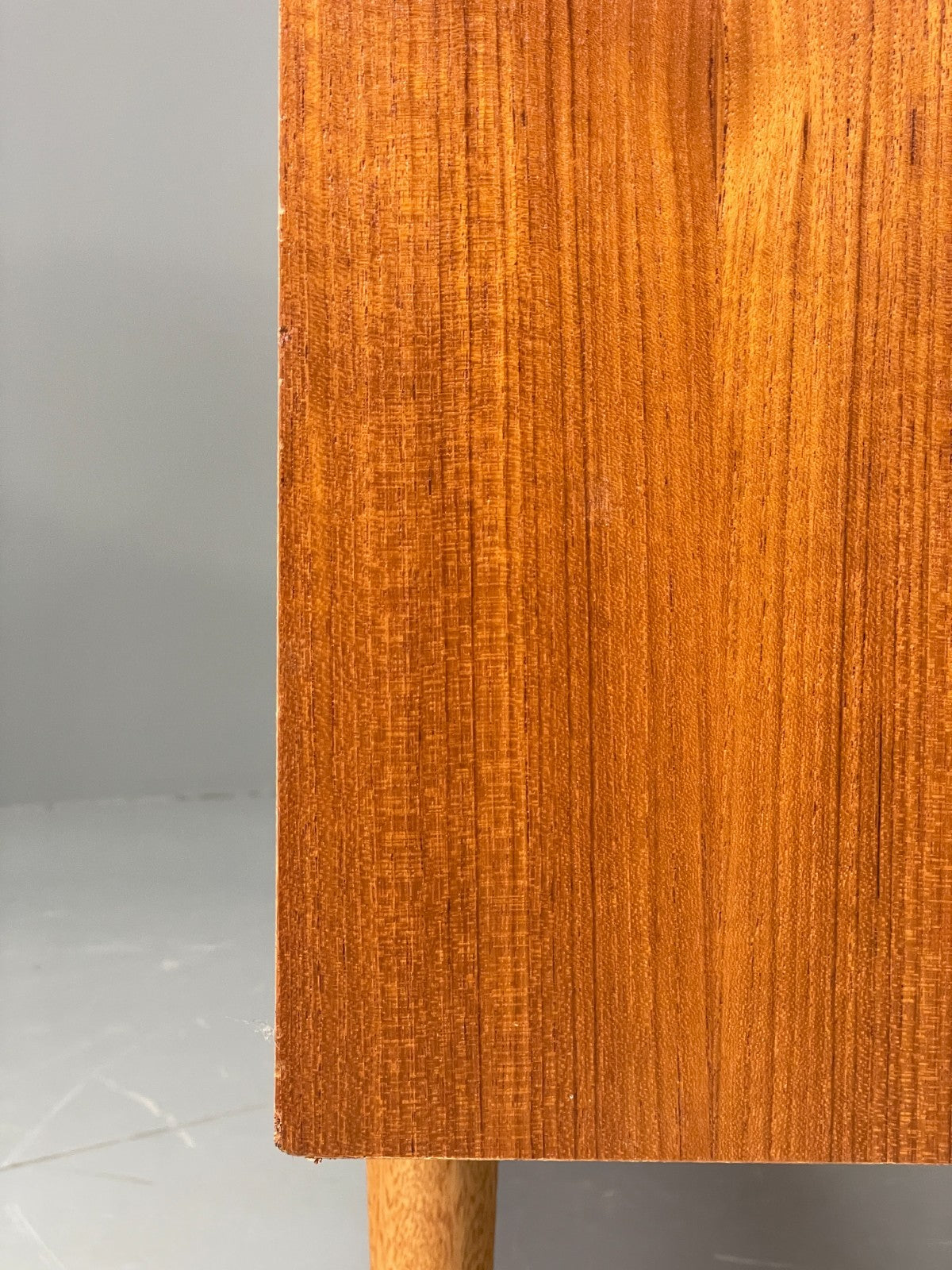 Vintage Teak Glazed Bookcase Danish 1970s Shelving Glass Retro EB11797 MWOO21