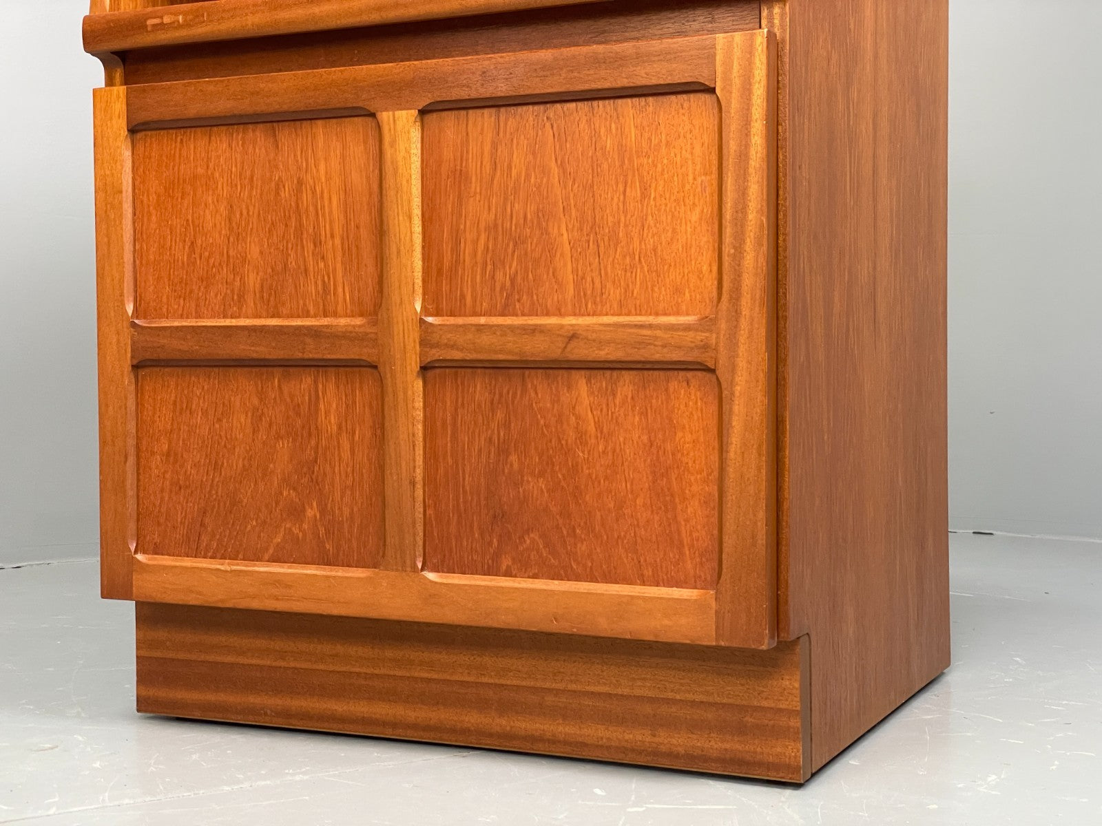 Vintage Nathan Bedside Cabinet Teak 1970s Retro Squares Design EB11557 MWOO8