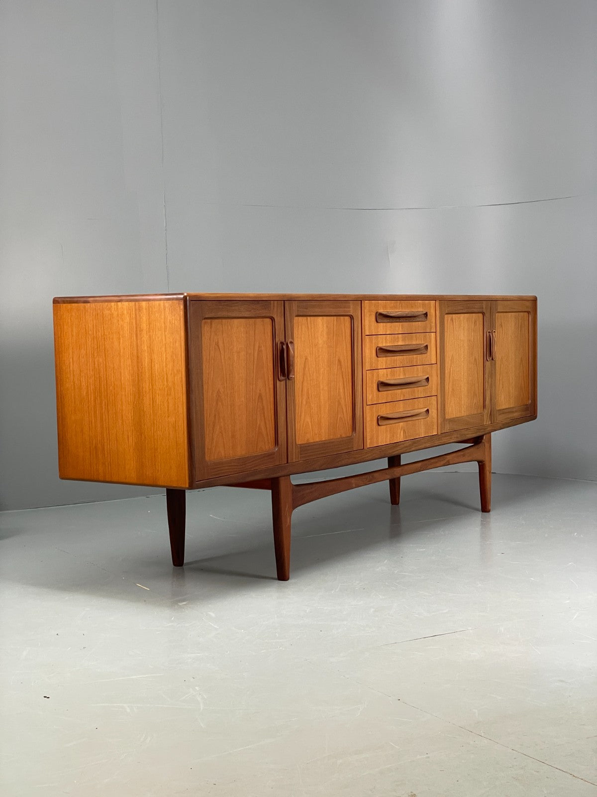 Vintage G Plan Sideboard Teak Fresco Range 1960s Shelving Drawers EB11548 MWOO19