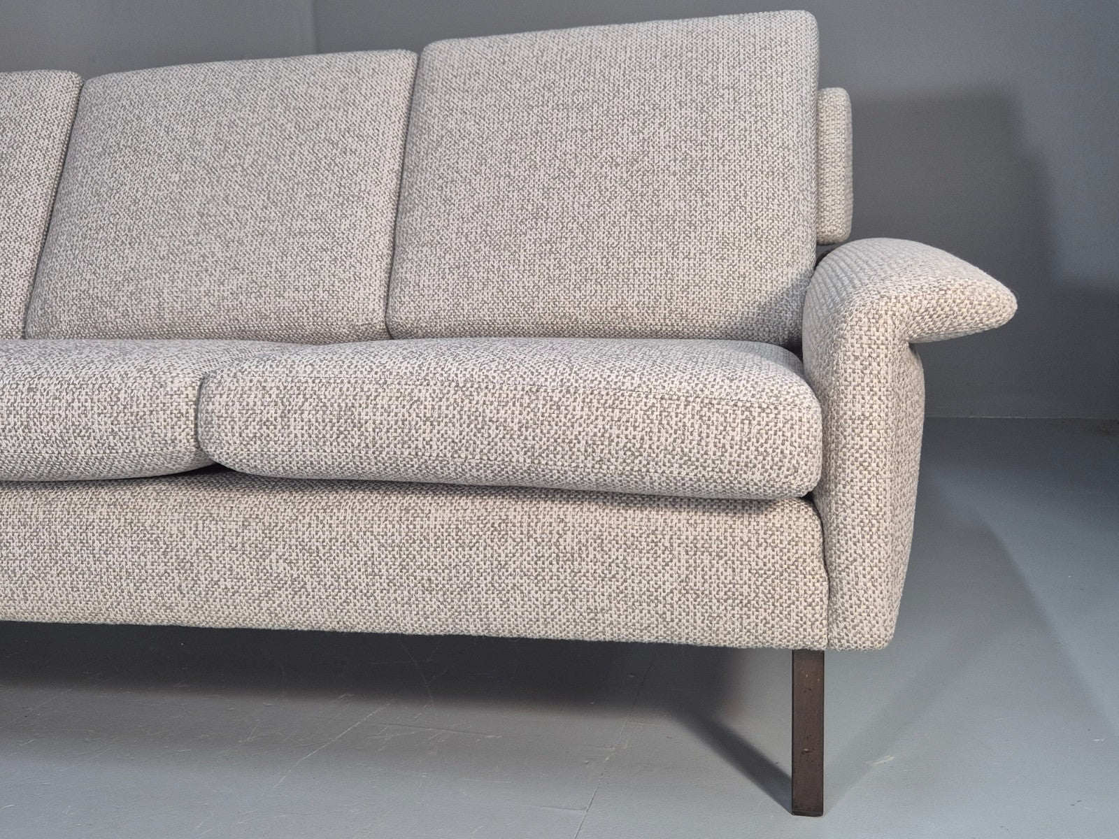 Fritz Hansen Three Seater Sofa by Arne Vodder New Upholstery MCM EB10970 M3SS22