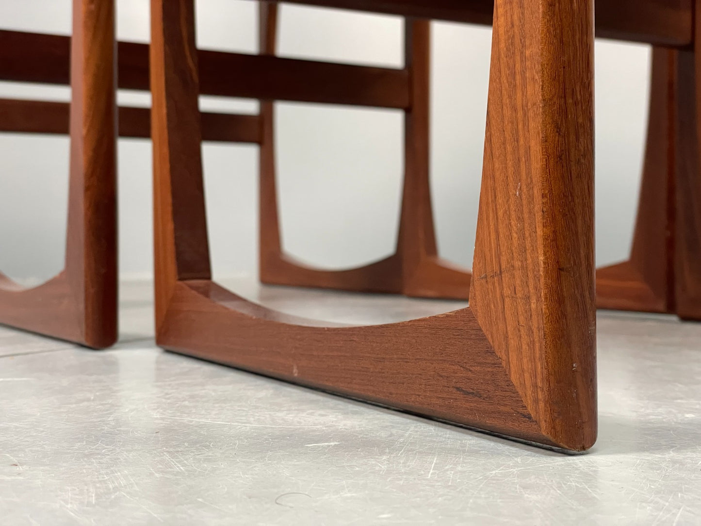 G Plan Nesting Tables 1970s Vintage Teak Quadrille Range Retro EB11070 MWOO9