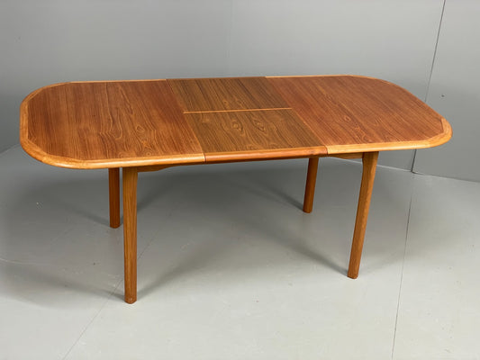 Vintage Teak Dining Table Danish Extending 1970s Ansager Møbler EB11551 MWOO0