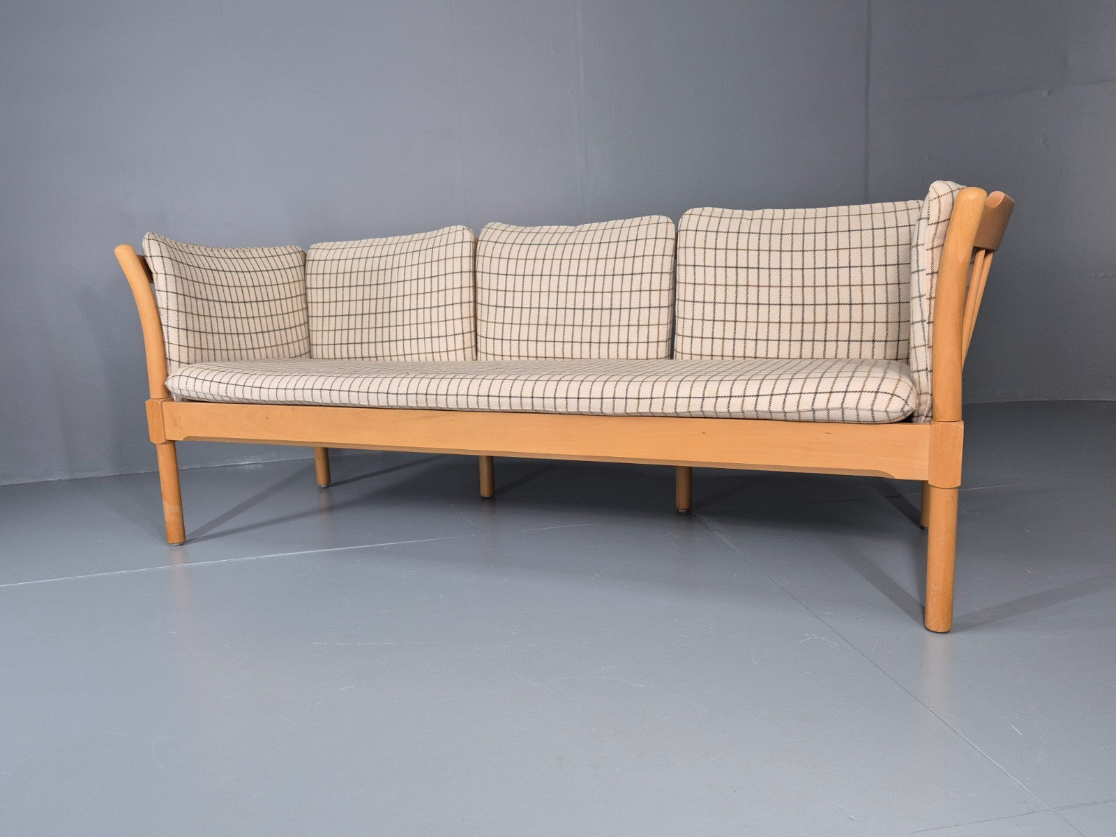 Vintage Danish Three Seater Settee Eric Jorgensen Design 1970s MCM EB11361 M3SS6