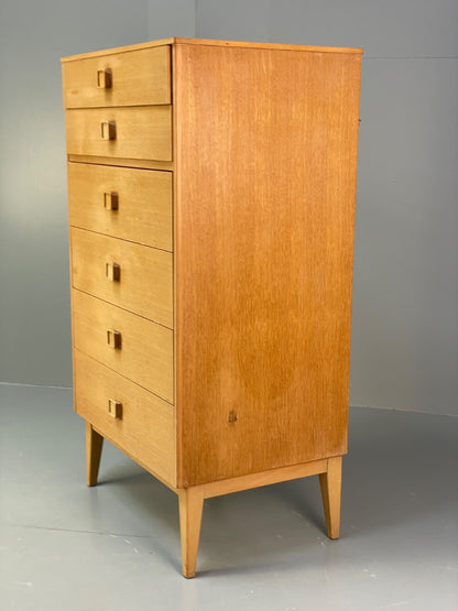 Vintage Oak Chest Of Drawers Mid Century 1960s By Limelight EB9770 MWOO - UKDK FURNITURE