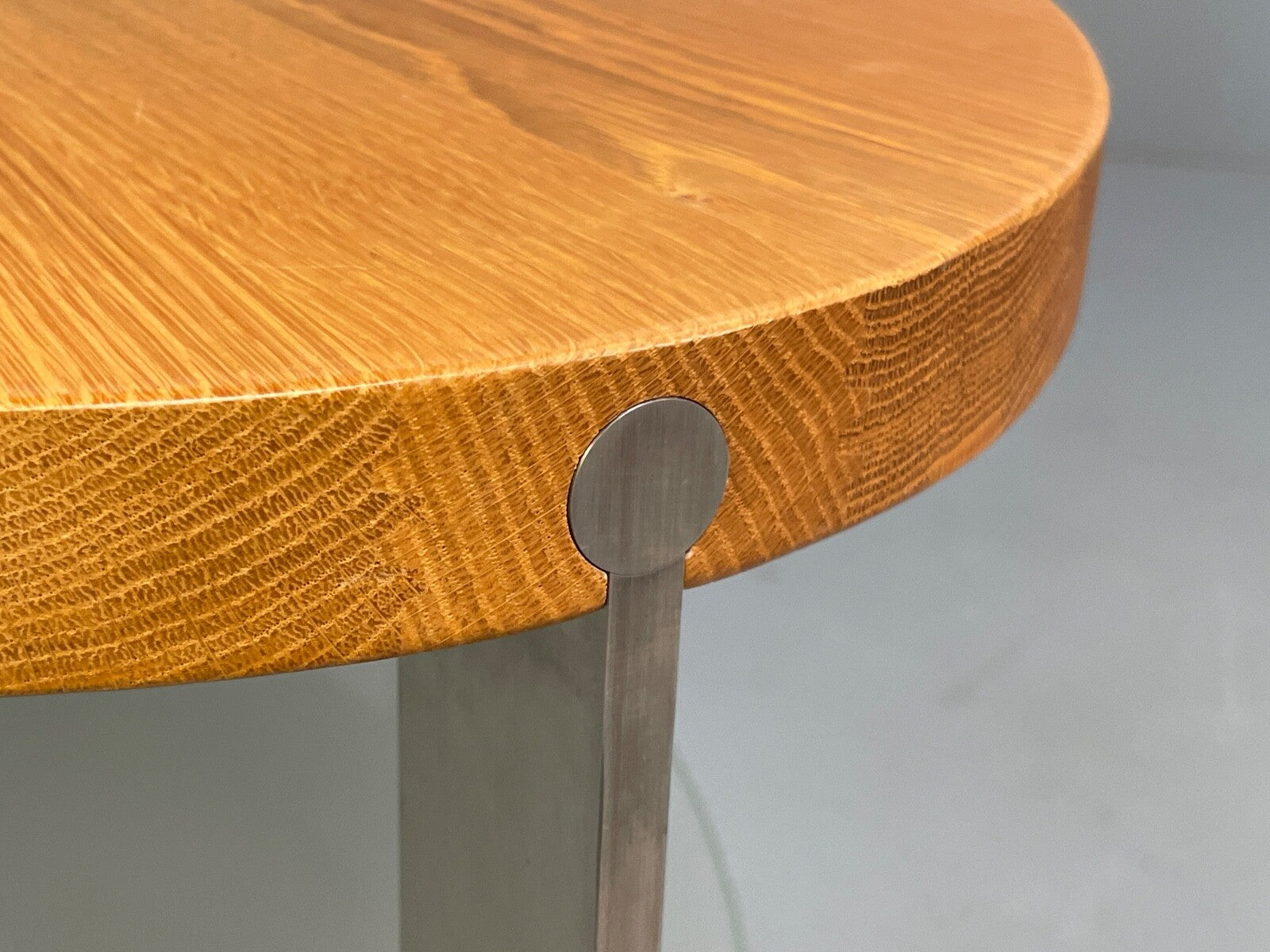 Danish Oval Coffee Table Oak Steel Designed By Ebbe Gehl Naver EB9509 MWOO - UKDK FURNITURE