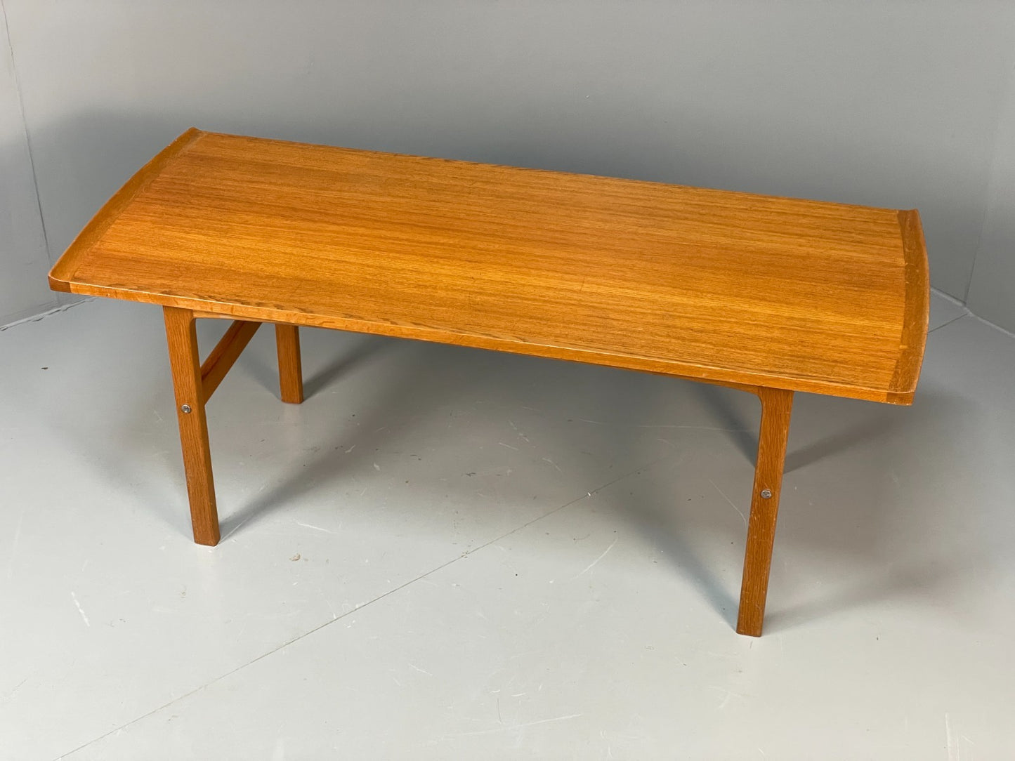 Vintage 1960s Coffee Table Teak & Oak Swedish Mid Century EB11193 MWOO2