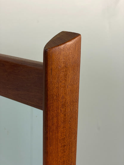 Vintage Teak Wall Mirror - 1960s Danish Mid Century Design EB10865 MWOO5