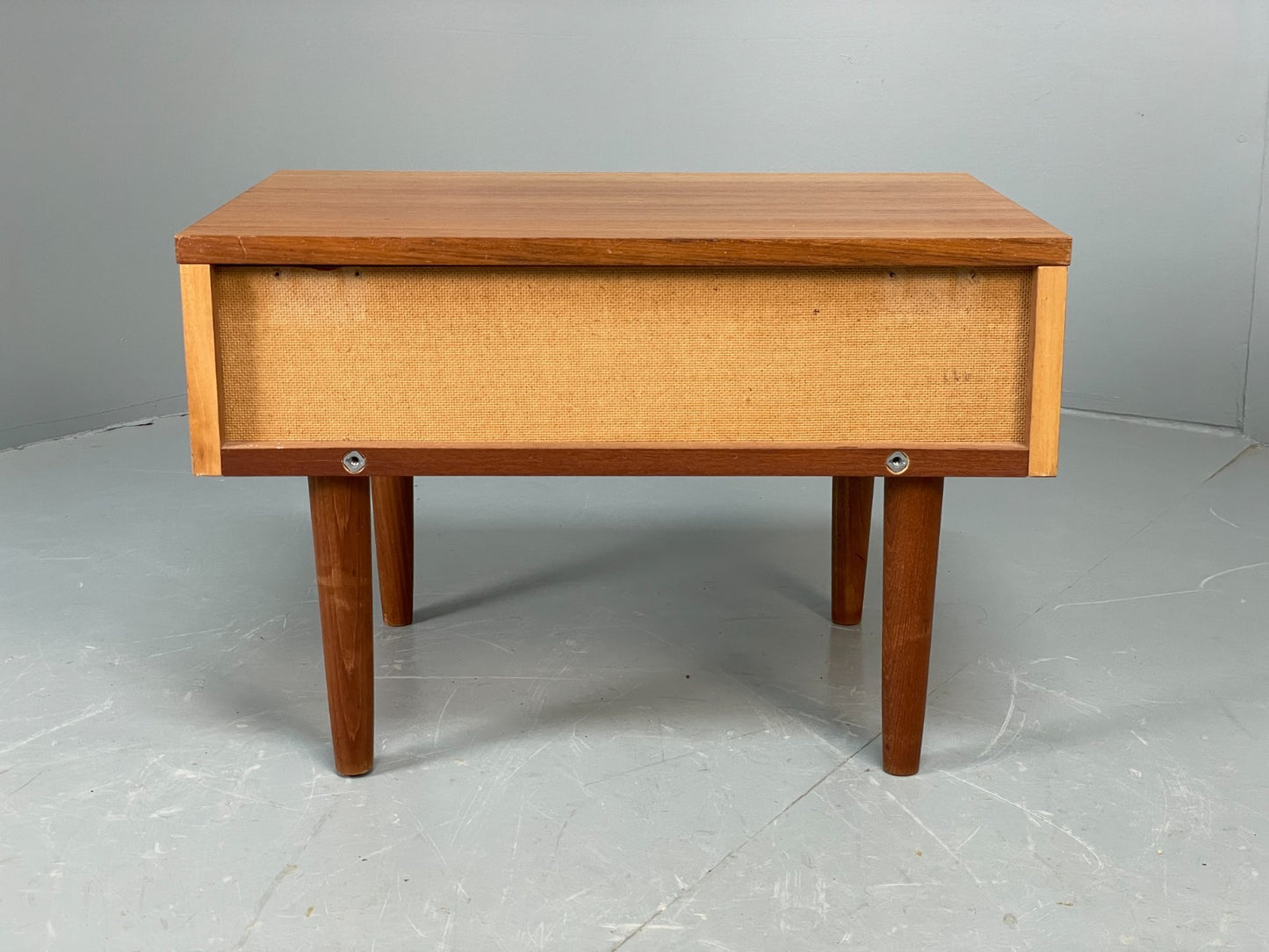 Vintage Teak Bedside Table With Drawer Beaver & Tapley 1970s Retro EB10681 MWOO10