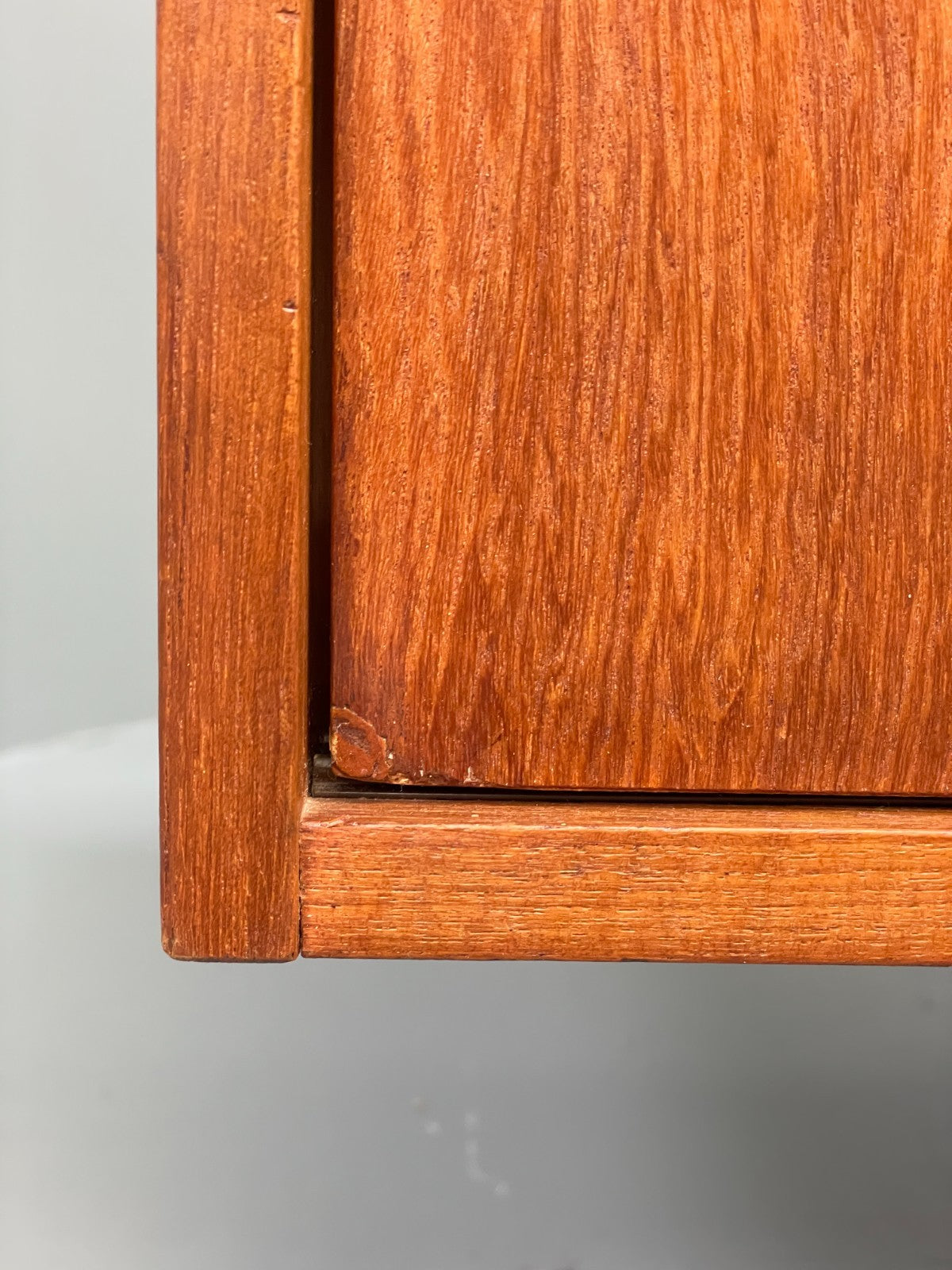 Vintage Teak Sideboard 1960s Midcentury Drawers Shelving Storage EB10945 MWOO12