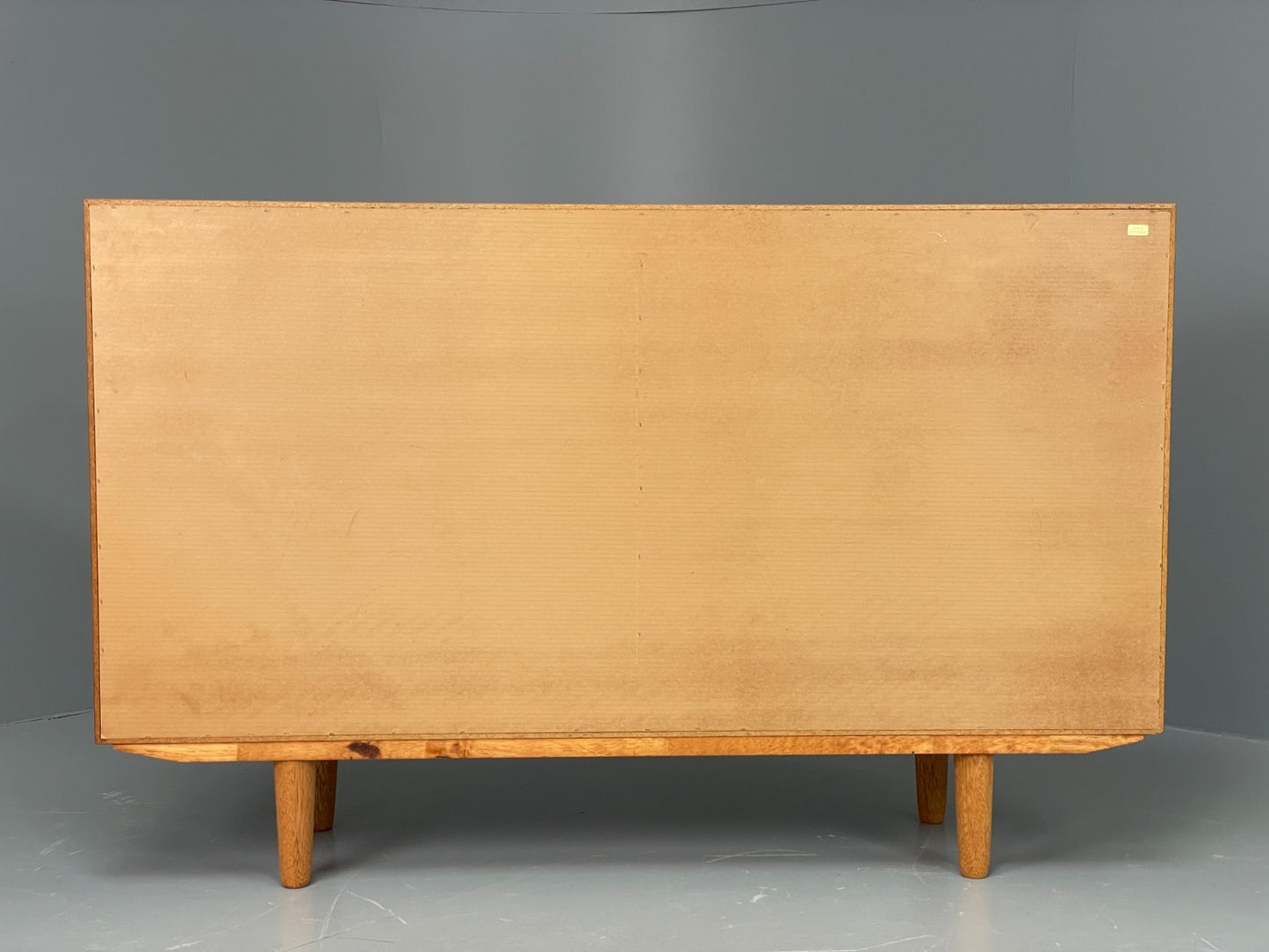 Vintage Teak Glazed Bookcase Danish 1970s Shelving Glass Retro EB11797 MWOO18