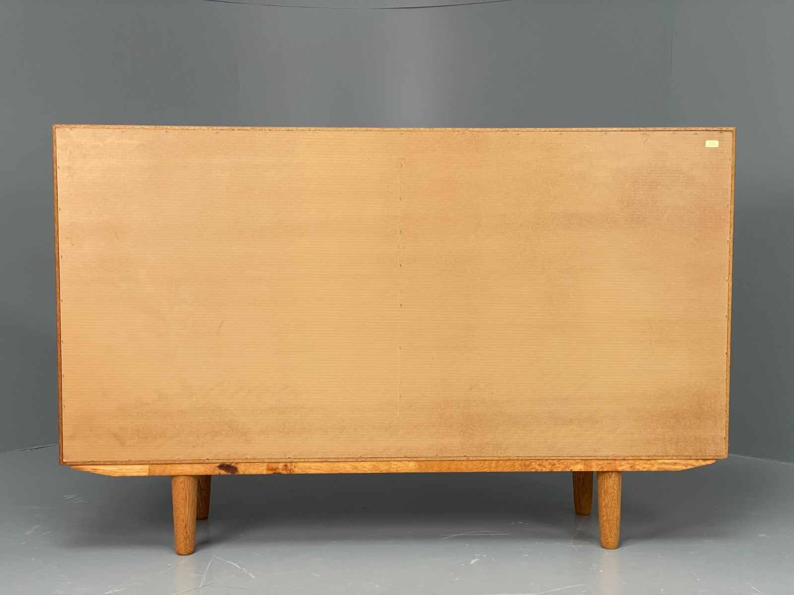 Vintage Teak Glazed Bookcase Danish 1970s Shelving Glass Retro EB11797 MWOO18