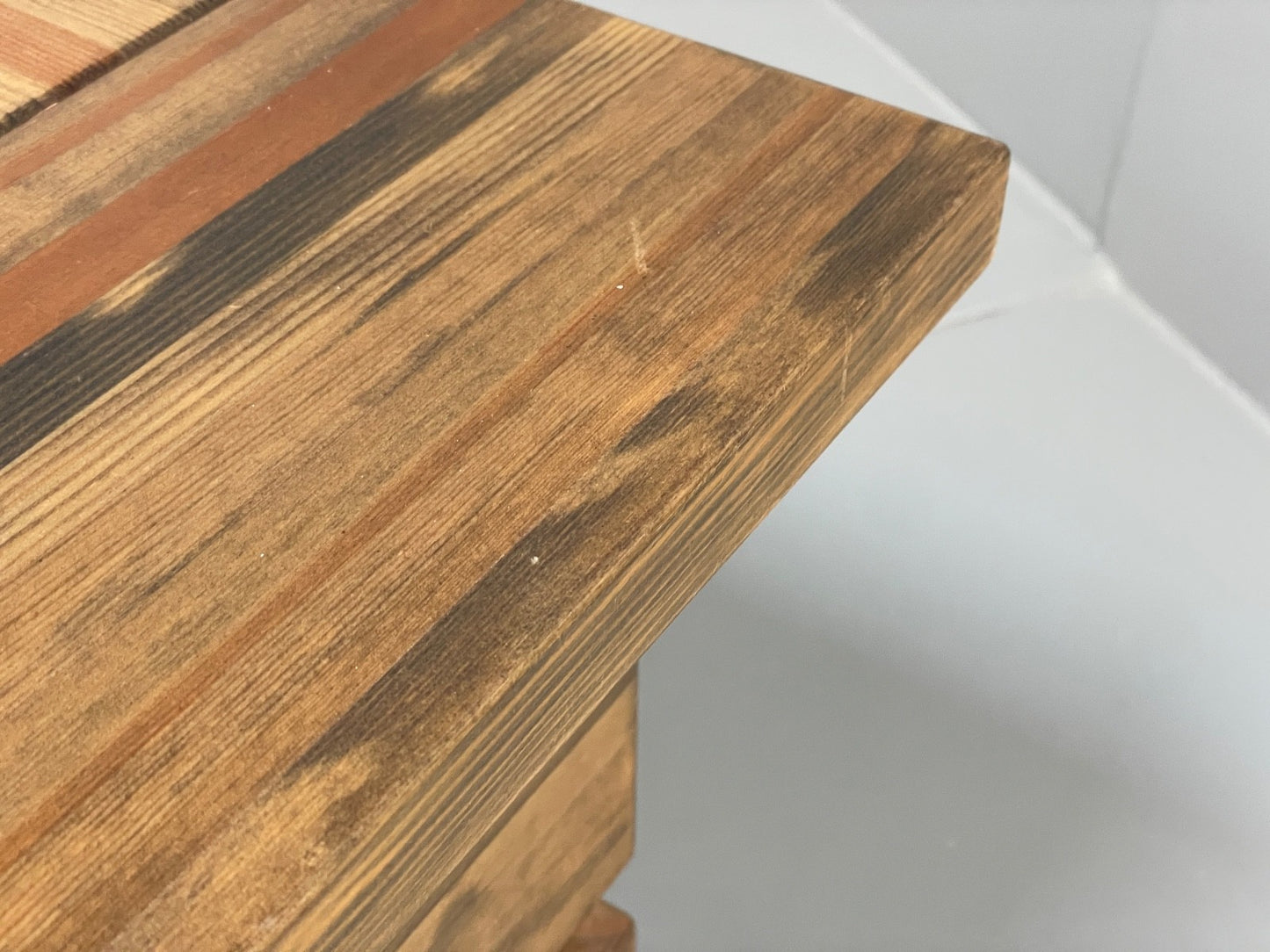 Vintage 1970s Coffee Table Pine & Glass By Hameen Kalustaja Finland EB11176 MWOO15