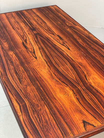 Vintage Rectangular Coffee Table Mid Century Norwegian Design EB10676 MWOO14