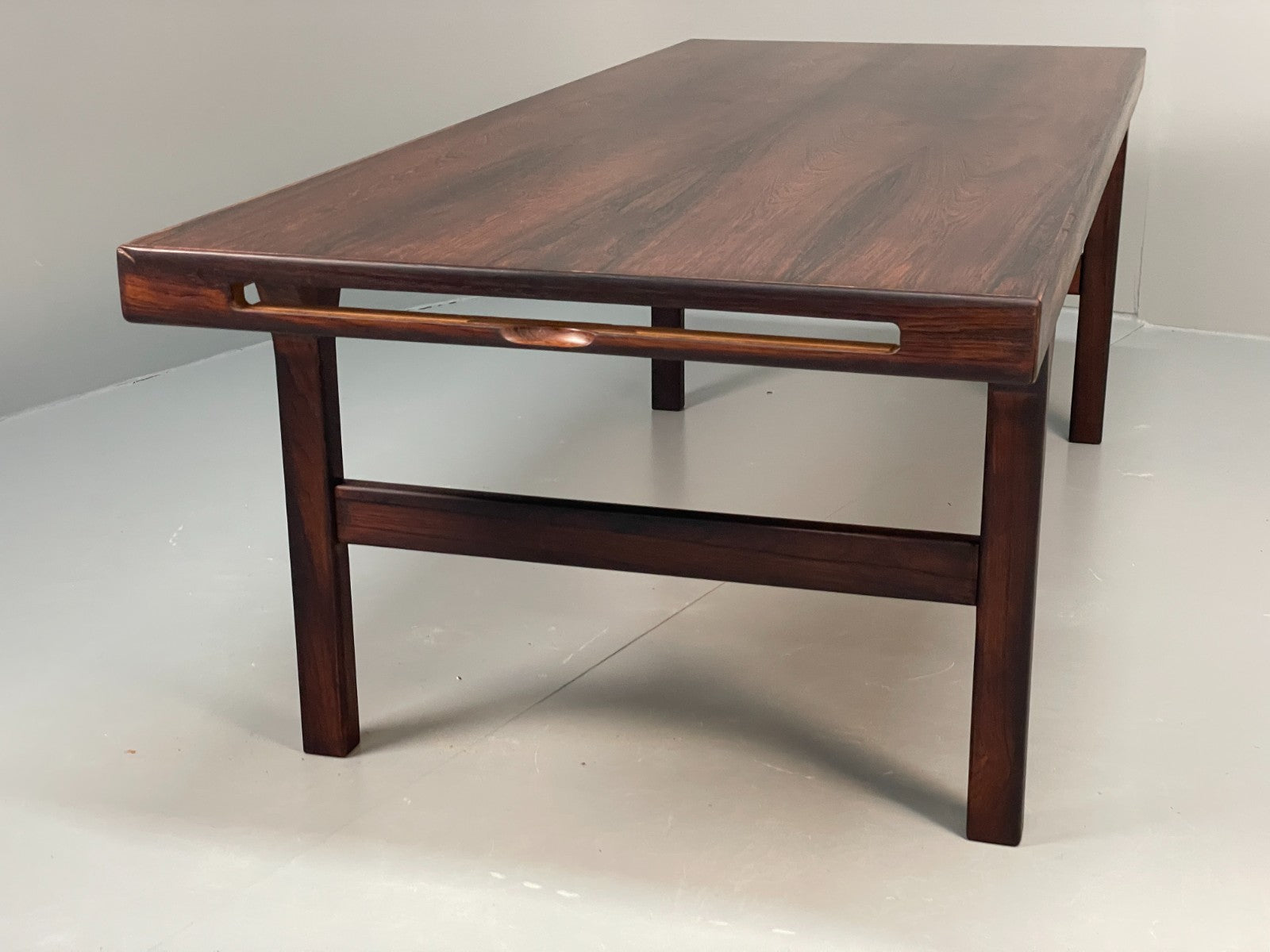 Vintage Danish Coffee Table - 1960s Mid Century By Dyrlund No Shelf EB10943 MWOO18