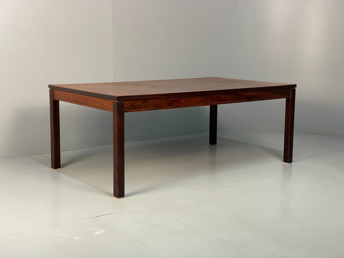 Vintage Rectangular Coffee Table By Heggen Norway Checkerboard EB7155 MWOO2