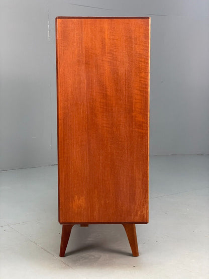 Vintage Teak Glazed Bookcase By Herbert E. Gibbs Retro Shelving EB8834 MWOO - UKDK FURNITURE